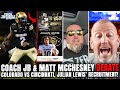 Coach JB & Matt McChesney DEBATE Colorado vs. Cincinnati, Julian Lewis' Recruitment!