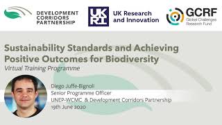 Sustainability standards and achieving positive outcomes for biodiversity l Diego Juffe Bignoli