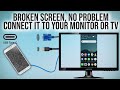Use your broken phone again, USB C to HDMI and VGA Multiport