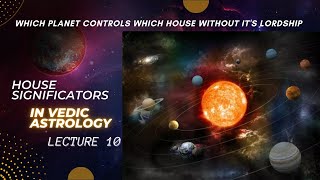 House Significator planets for all houses. सभी घरों के लिए कारक ग्रह। #astrology #jyotish #astro