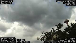 Korat Time Lapse Video 20231117