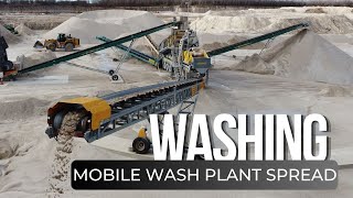 Mobile Wash Plant Spread