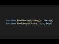 Finding shortest/longest strings in a group in js