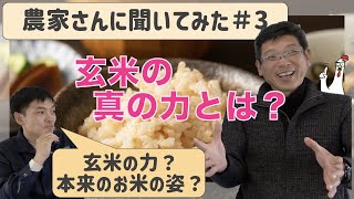 【コラボ企画】バクチャー実体験 第３話。玄米の効能とは？ そして、本来のお米とは？