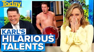 Ally shows off Karl's funniest talents on Today | Today Show Australia