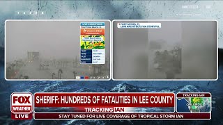 Sheriff: Death Toll In "Hundreds" In Lee County, FL During Hurricane Ian