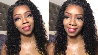 Best Water Wave Transparent Lace Front | Vivi Babi Hair