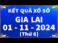 Xổ số Gia Lai ngày 1 tháng 11 - XSGL 1/11 - XS Gia Lai - SXGL | Xổ số kiến thiết Gia Lai hôm nay