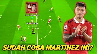 BEK YANG DIRAGUKAN !! REVIEW FREE LISANDRO MARTÍNEZ EFOOTBALL 2025 MOBILE