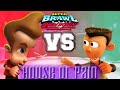 Jimmy Neutron vs Sheen Estevez | Super Brawl Showdown v0.3.0b Full Match Gameplay