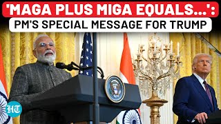 'MAGA Plus MIGA Equals…': PM Modi's Special Message For Trump| USA| India| Make America Great Again