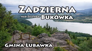 ZADZIERNA nad Zalewem BUKÓWKA  (Gmina Lubawka) | Dolny Śląsk | dron 4K