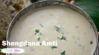 Shengdana Amti Recipe (Gluten-Free Curry, Vrat Special)