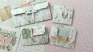 Double Pocket Envelope w/Mini Pocket Insert ~ your choice of Mini Pocket | TUTORIAL