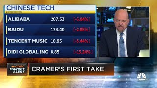 Jim Cramer on China's tech crackdown: You can't own Chinese stocks