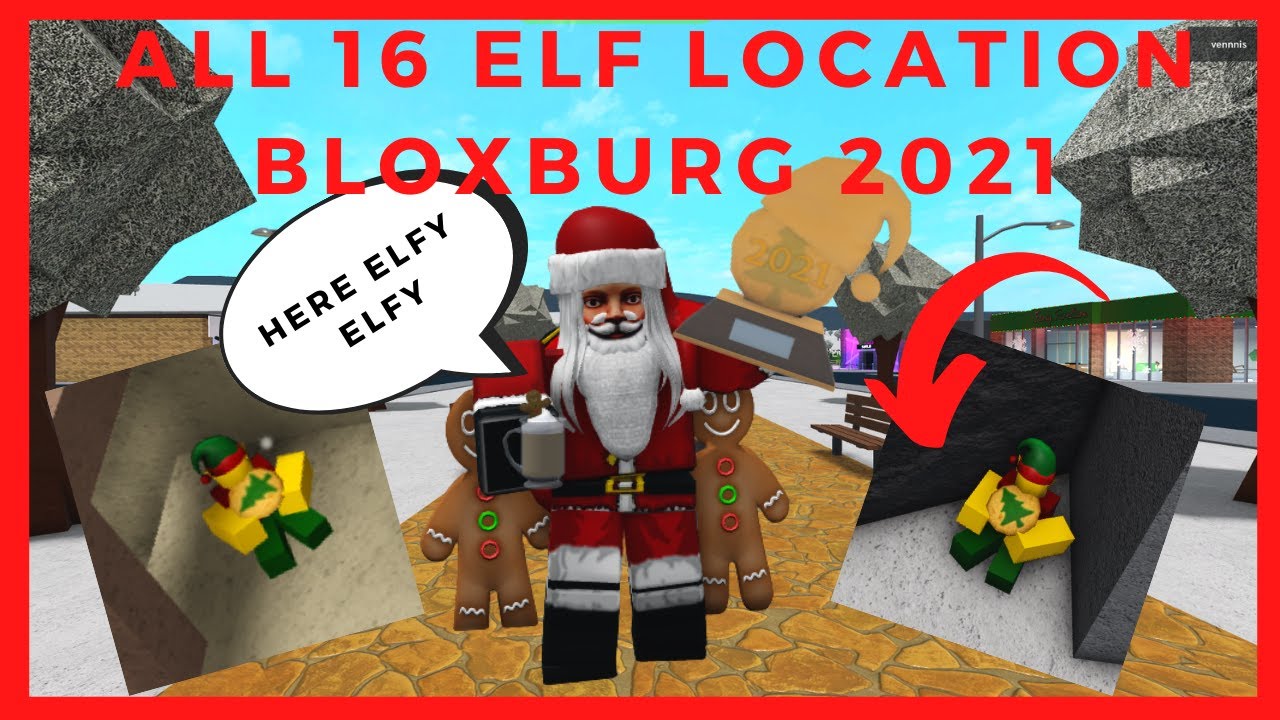 All 16 Elf Locations Bloxburg 2021 Hurry Claim Your Trophy Free 500