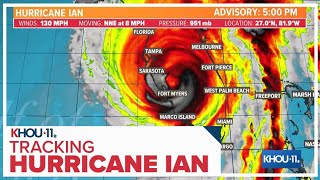 Tracking Hurricane Ian: Storm makes landfall on 9/28; latest forecast track and models