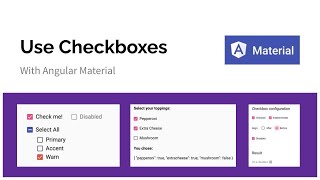 Angular Material Checkbox Tutorial