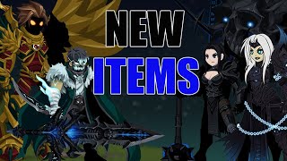 AQW New Dage Birthday Items 2025 - Legion Netherwitch Set | Arcana Dark Witch and Loads More!