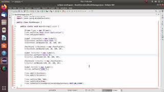 Java & J2EE: Tutorial 2 - Java Swing - Adding Swing Components to a JFrame