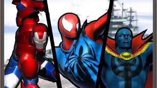 Ultimate Marvel vs Capcom 3: Spider Man, Iron Man, and Doctor Strange arcade playthrough