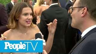 Millie Bobby Brown: 'Stranger Things' Season 2 Scene She's Most Proud Of | Emmys 2018 | PeopleTV