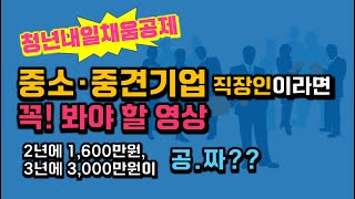 내일채움공제 직장인 초년생 씨드머니 모으는데 최고 / 신입 직장인 필참 / 청년내일채움공제