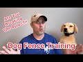 How to train a dog to an Underground Dog Fence - Important Rules To Follow - Don’t Make This Mistake