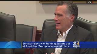 Trump Responds To Romney's Critical Op-Ed