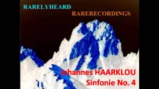 Johannes Haarklou Sinfonie No. 4