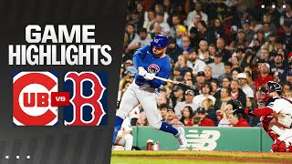 Red Sox vs. Cubs Game Highlights (4/28/24) | MLB Highlights