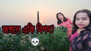 দুটো মেয়ের এভাবে জঙ্গলে যাওয়া টা উচিত হলো না? /tour vlog