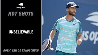 Botic Van De Zandschulp's Unbelievable Winner | 2022 US Open