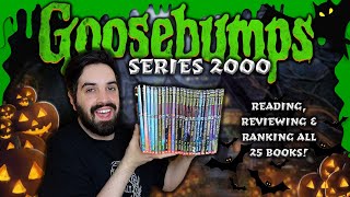 I Read All 25 Goosebumps Series 2000 Books by R. L. Stine 🎃