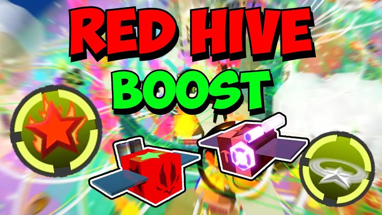 4 5t In 15 Minutes First Red Hive Boost Bee Swarm Simulator Youtube