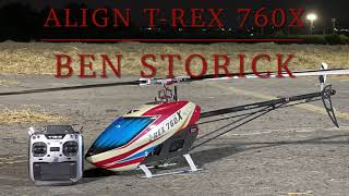 ALIGN T-Rex 760X Flight 2021 Helis Buzzin’ The Border FunFly