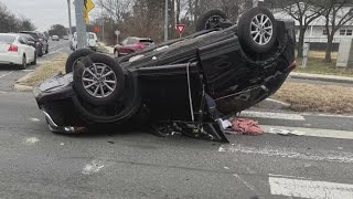 Prince George's County mom, daughter survive terrifying crash