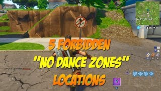 fortnite - fortnite dance in forbidden