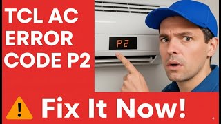 Error Code P2 in TCL Air Conditioner: Meaning, Causes, and Solutions to the Problem