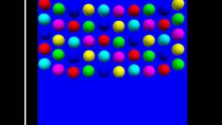 Gas flow through a pipe simulation in VPython