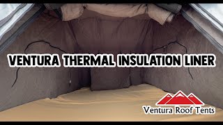 🌬️✨ Introducing the Ventura Thermal Insulation Liner - Elevate Your Roof Tent Camping Experience!