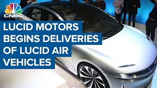 Lucid Motors begins deliveries of first Lucid Air vehicles
