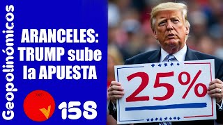 Donald sube la APUESTA: aranceles del 25% para México y Canadá