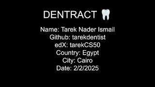 Dentract - Extract Patient Data from Images (CS50P Final Project)