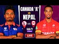 Nepal Tour of Canada - Nepal Vs Canada HP Team (Practice Match)