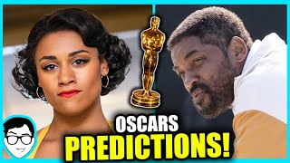 2022 Oscars PREDICTIONS! | Will Smith, Ariana Debose, Kristen Stewart and MORE