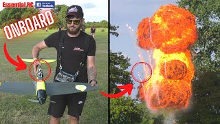 CRAZY and EXPLOSIVE HIGH SPEED ONBOARD ! RC Cambria Funfighter Madness | Southern Model Show 2022