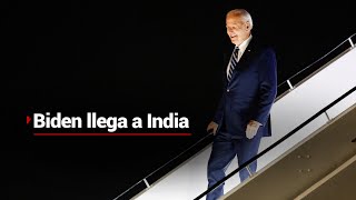 #G20Summit | Biden ya está en India en un momento de polarización por el cambio de nombre del país