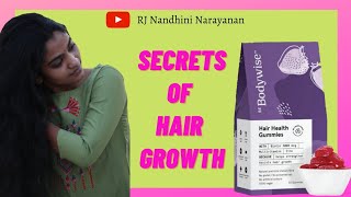 #bodywise #hairgrowthgummies Bodywise Hair growth gummies review in Tamil / RJ Nandhini Narayanan