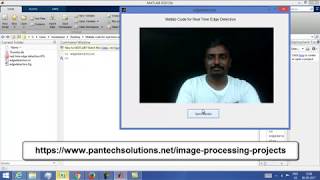 Matlab Code for Real Time Edge Detection